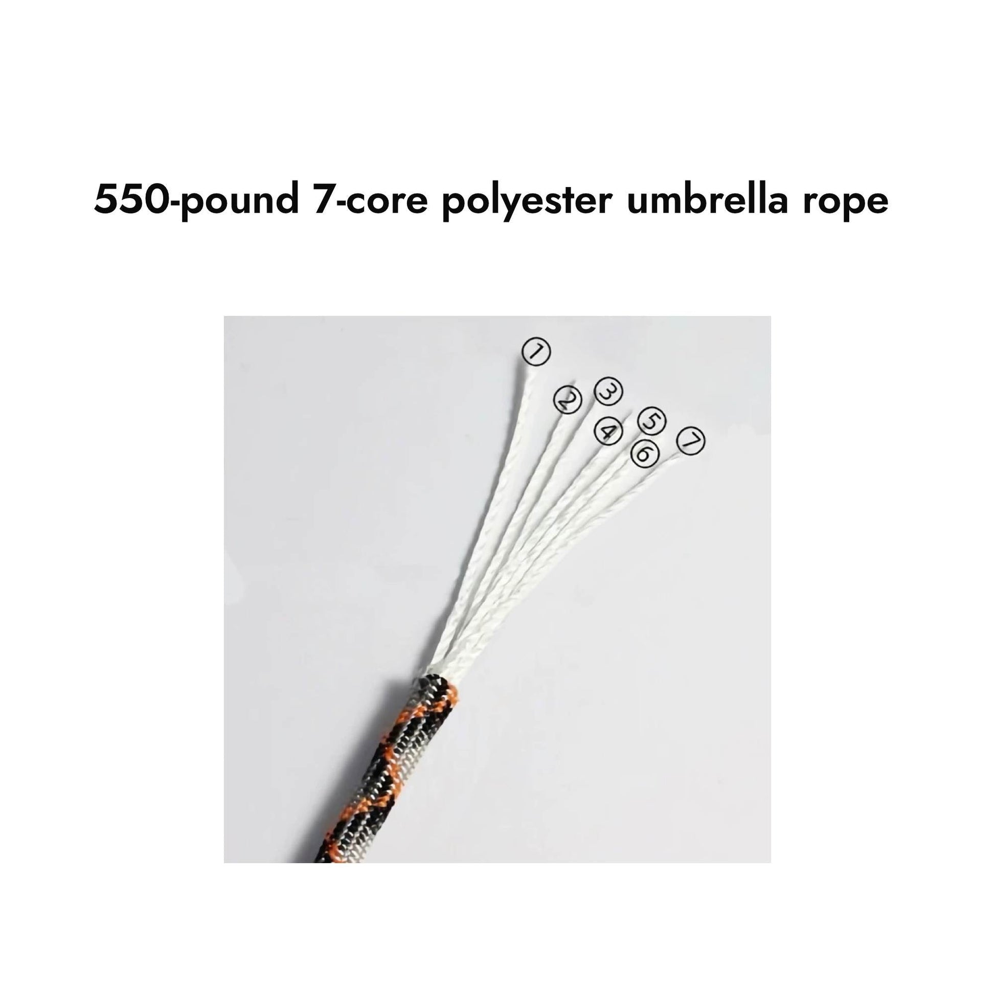 Custom Keyring - Personalized Engraved Letter Polyester Rope for Your Bag