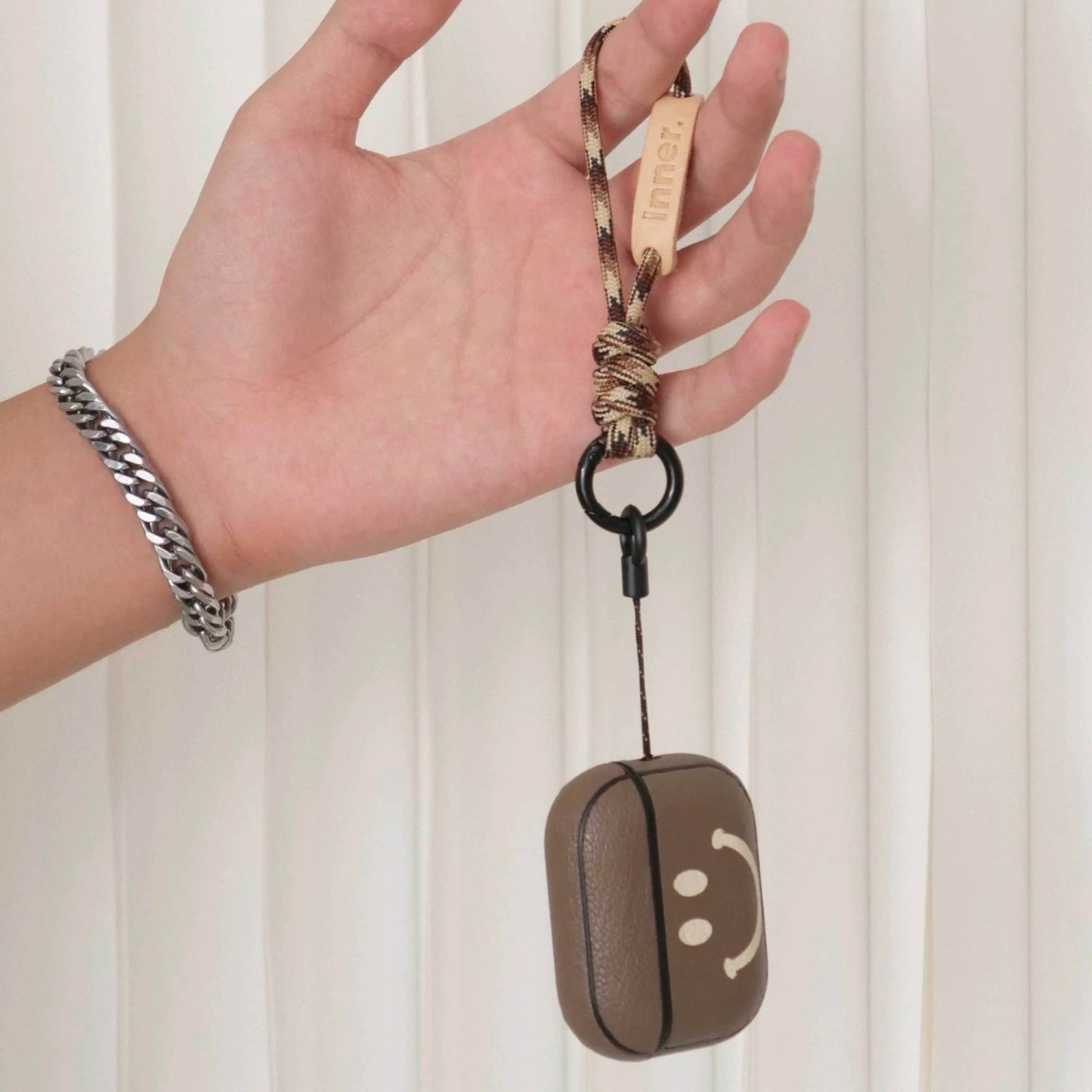 Custom Keyring - Personalized Engraved Letter Polyester Rope for Your Bag