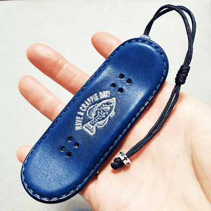 Skateboard Keychain - Leather Skateboard Bag Charm - Sports Charm