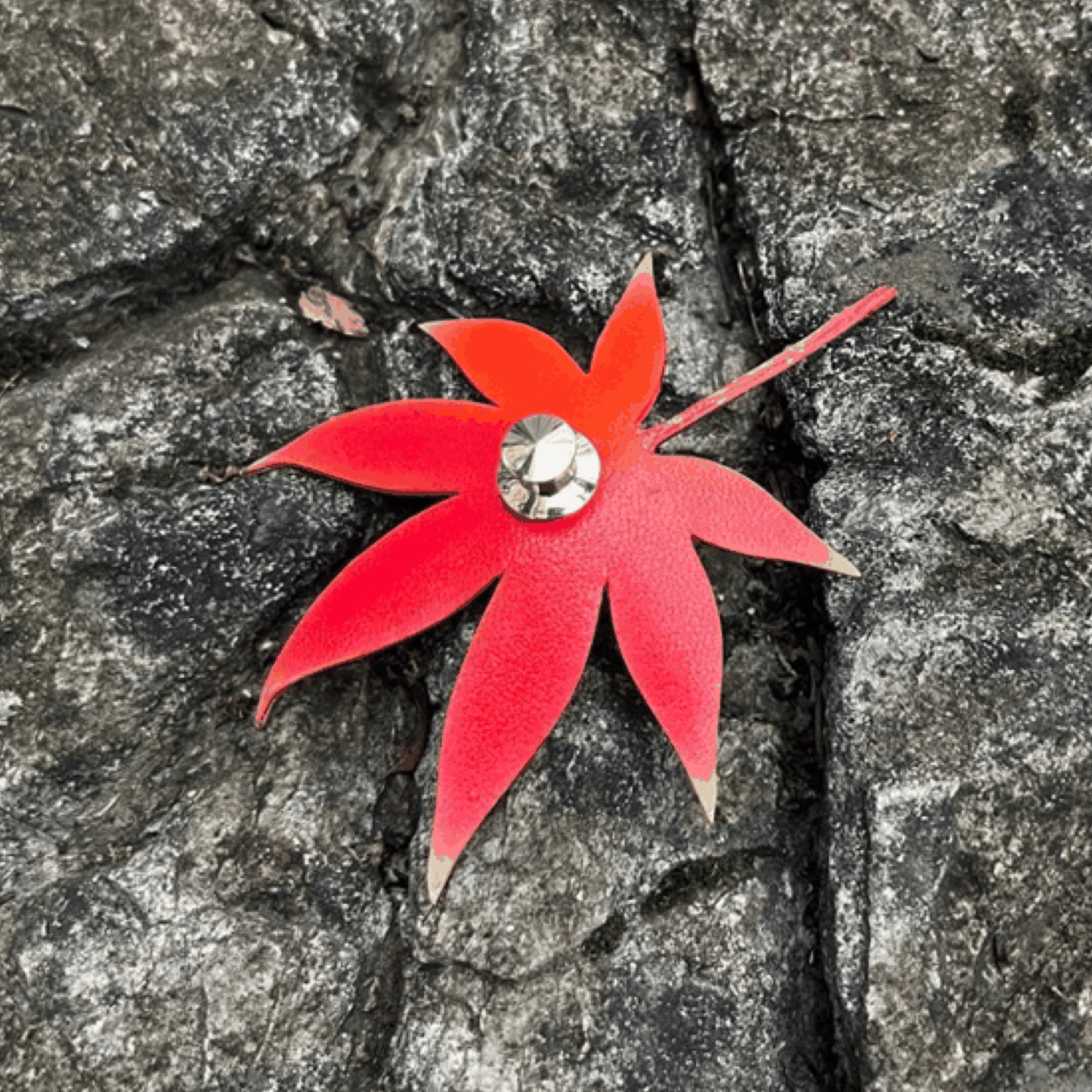 Handmade Brooch - Leaf Brooch Set, Ginkgo, Maple, Ivy Leaves